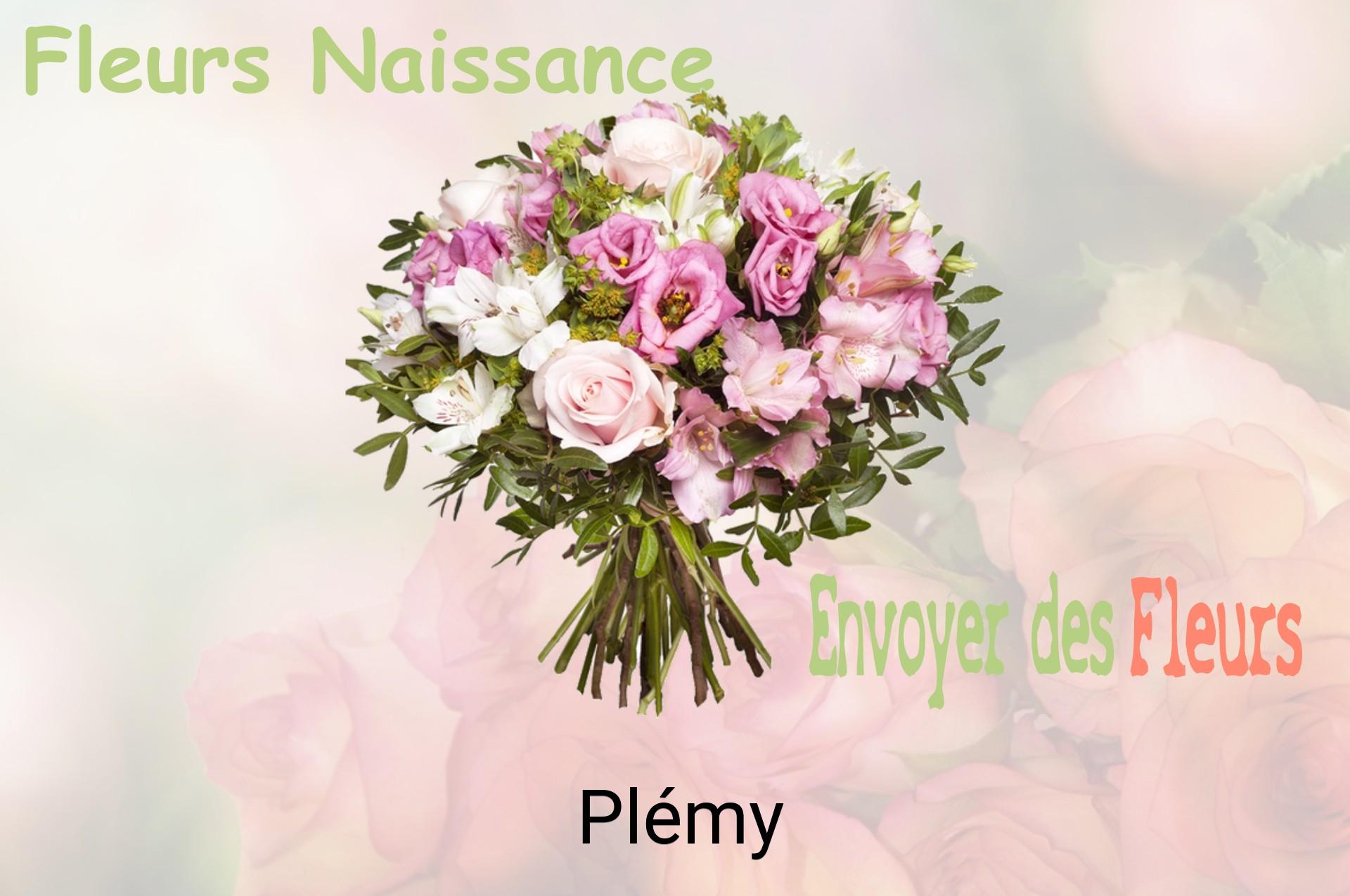 Bouquet de fleurs de naissance livré à Plémy